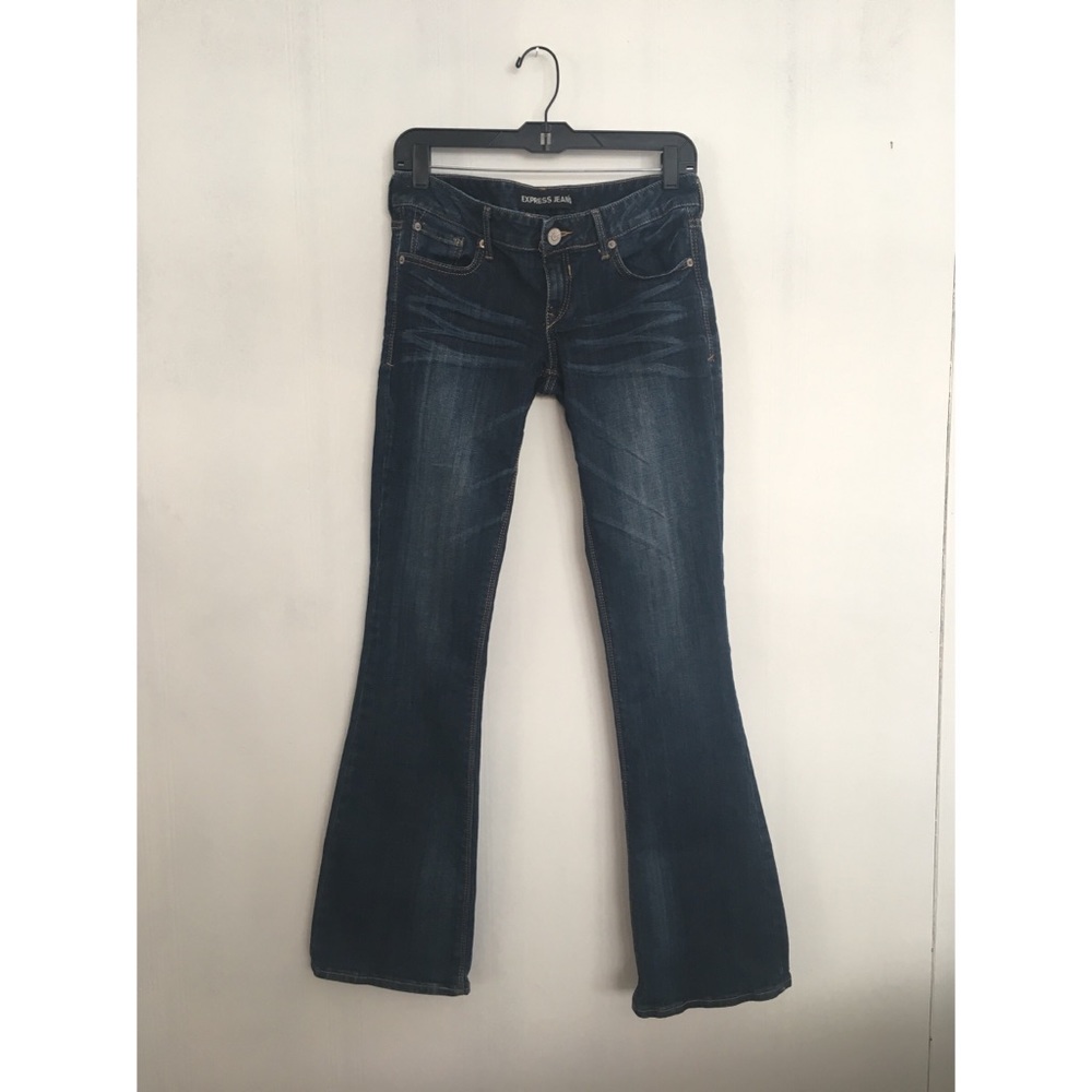 EXPRESS Low Rise Bootcut Jeans